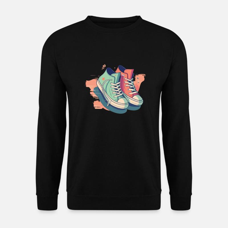 Turnschuhe - Unisex Pullover - Schwarz