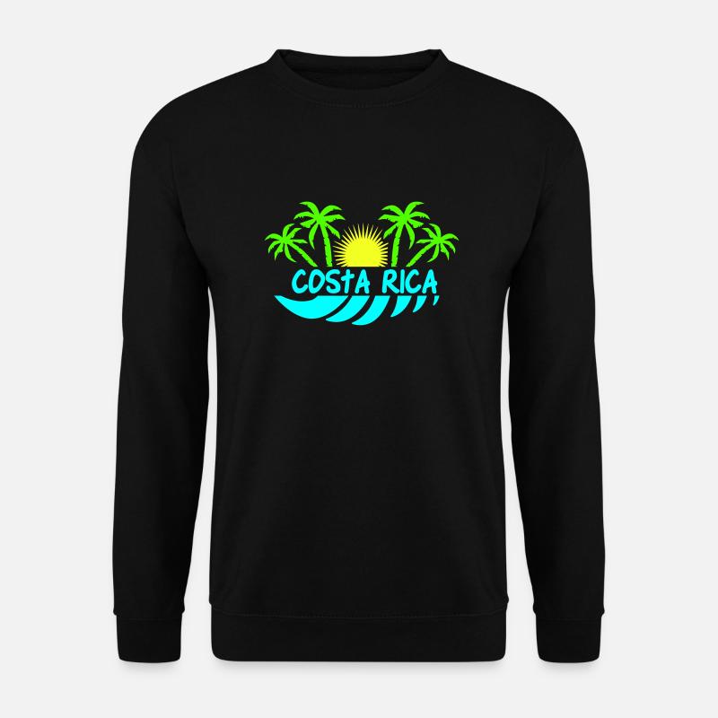 costa rica - Unisex Pullover - Schwarz