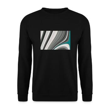 un ending skyline - Sweat-shirt Unisexe - noir - Devant - Alina (178cm) & Michal (187cm)