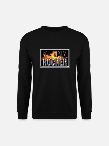 KarmaRocker - Unisex Pullover - Schwarz