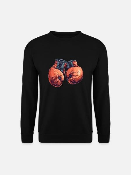 Die Contender-Handschuhe für Champions - Unisex Pullover - Schwarz