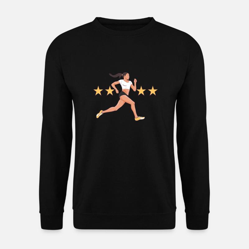 Running - Unisex Sweatshirt - black