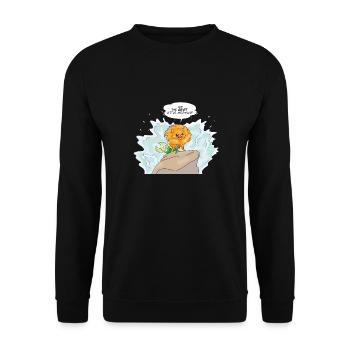 The Best Little Mermaid - Unisex Sweatshirt - black - Front - Alina (178cm) & Michal (187cm)