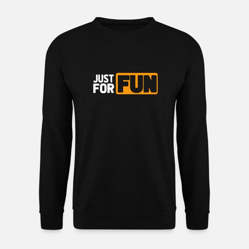 JUSTE POUR LE PLAISIR - Sweat-shirt Unisexe - noir