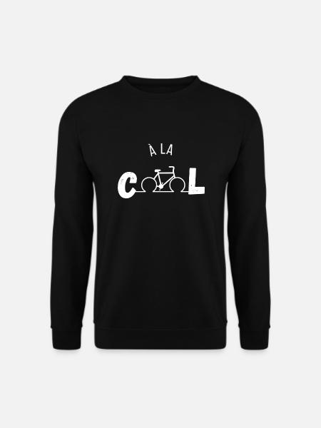 Cool - Fahrrad-Geschenkidee - Unisex Pullover - Schwarz