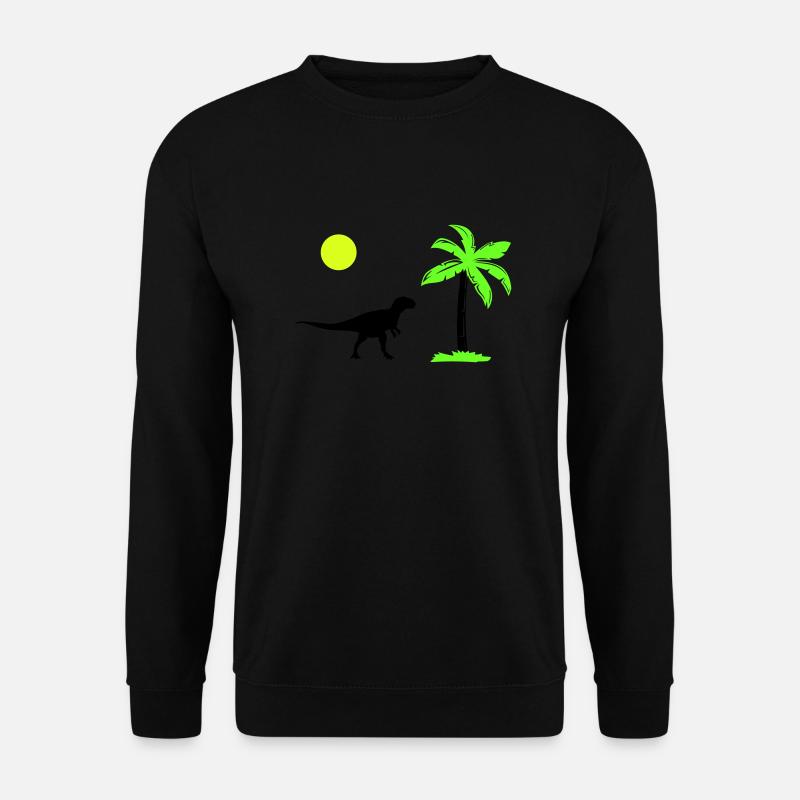 Dinosaur Palm - Unisex Sweatshirt - black