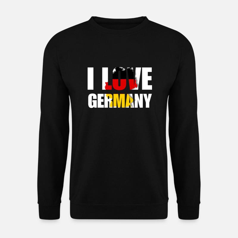 i love Germany - Unisex Pullover - Schwarz