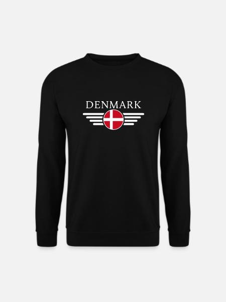 Dänemark T-Shirt: Stil, Hygge, Küstenzauber - Unisex Pullover - Schwarz