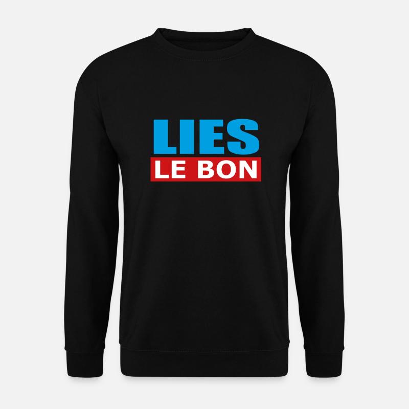 Lies Le Bon - Unisex Pullover - Schwarz