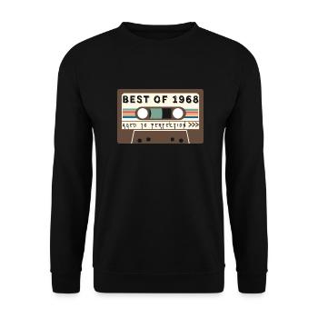 Best of 1968 - Sweat-shirt Unisexe - noir - Devant - Alina (178cm) & Michal (187cm)