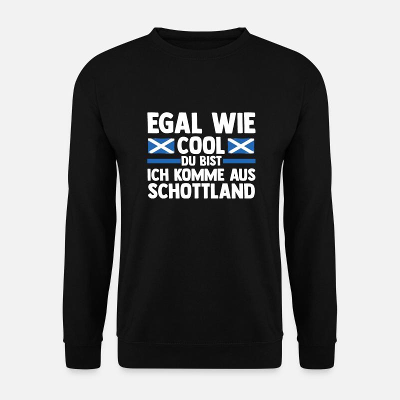 Schotten Schottisch Schottland - Unisex Pullover - Schwarz