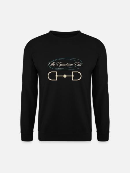 Pferdegebiss The Equestrian Edit - Unisex Pullover - Schwarz