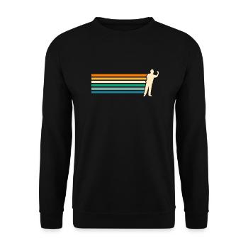 Joueur de fléchettes Fléchettes - Sweat-shirt Unisexe - noir - Devant - Alina (178cm) & Michal (187cm)