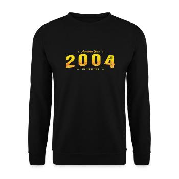 Millésime 2004 - 21e anniversaire Edition Limitée - Sweat-shirt Unisexe - noir - Devant - Alina (178cm) & Michal (187cm)