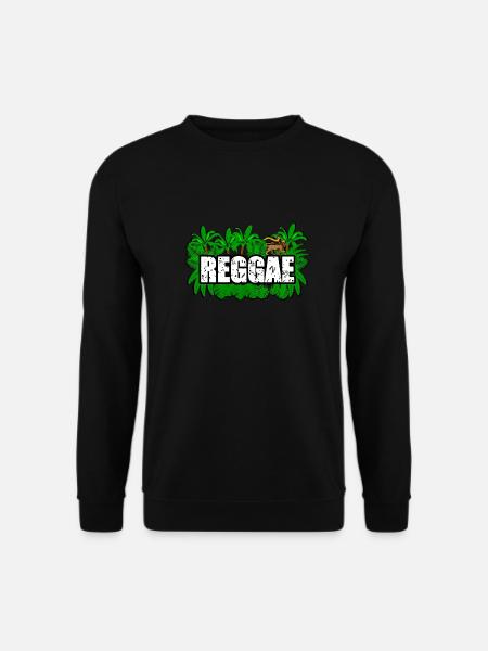 Reggae Lion - Unisex Sweatshirt - black