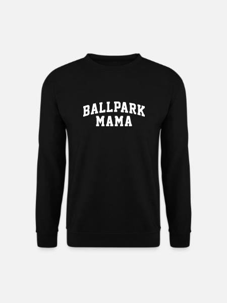 Ballpark Mama Baseball Lover Pride - Unisex Sweatshirt - black