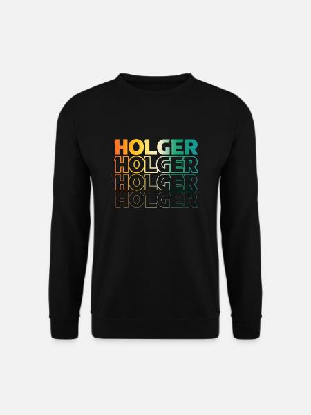 Holger - Sweat-shirt Unisexe - noir