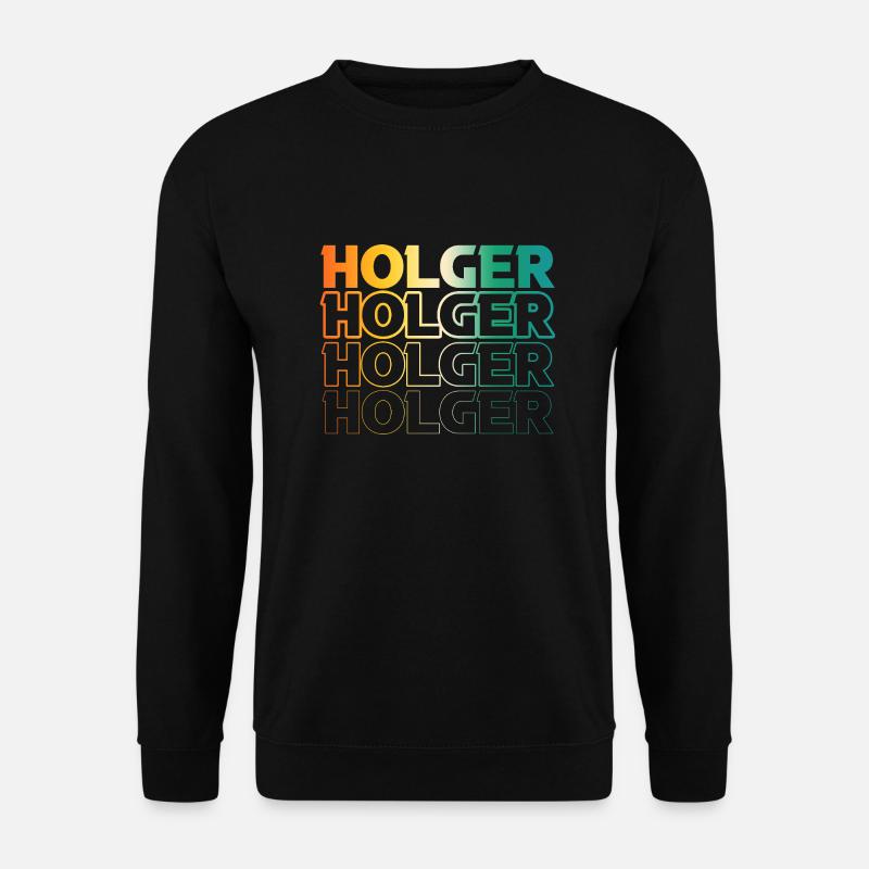 Holger - Unisex Pullover - Schwarz