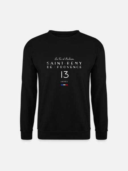 Saint-Rémy de Provence 13 Bouches-du-Rhône - Unisex Pullover - Schwarz