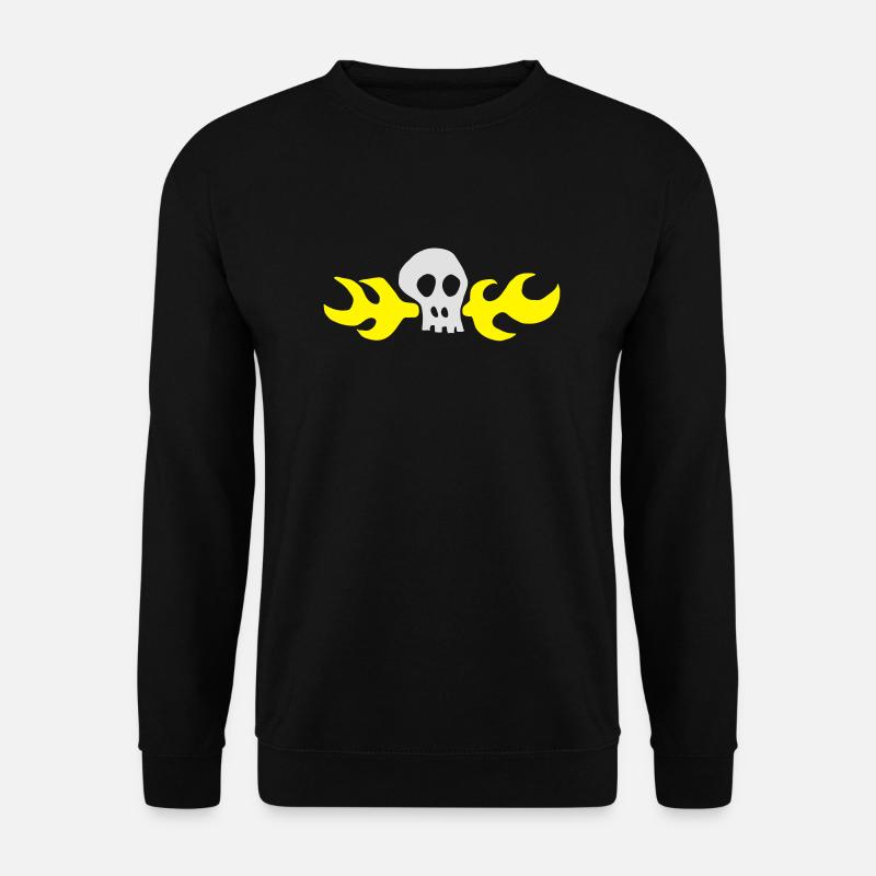 Hoagie's Skull-Shirt - Unisex Pullover - Schwarz