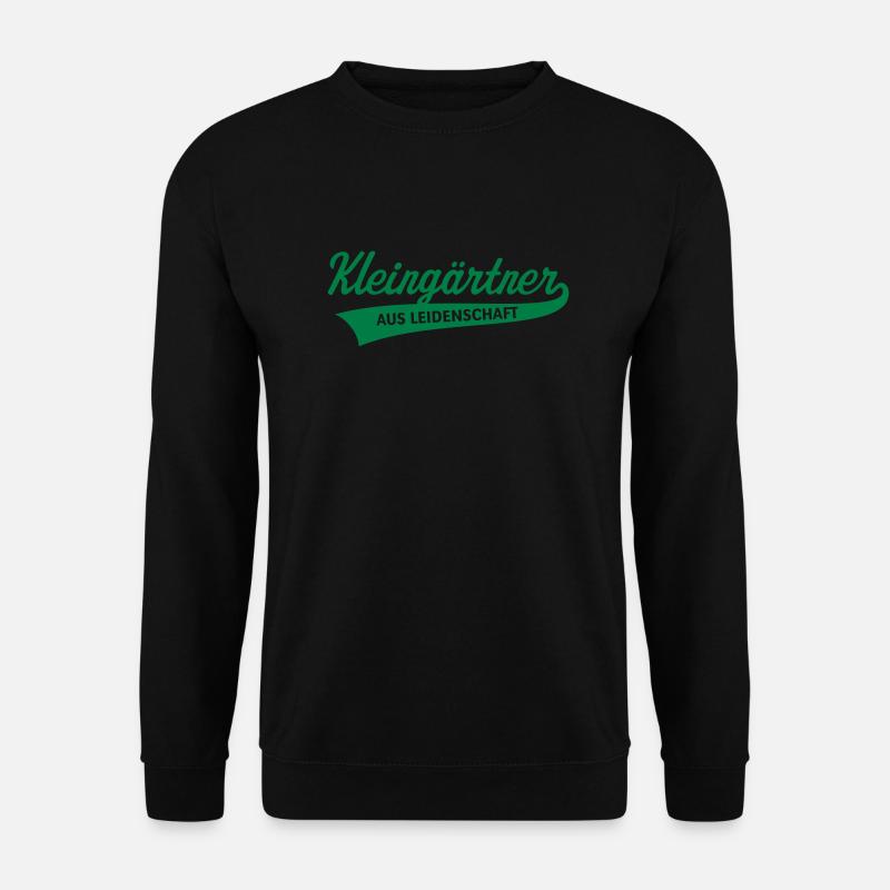 Kleingärtner Aus Leidenschaft - Unisex Pullover - Schwarz