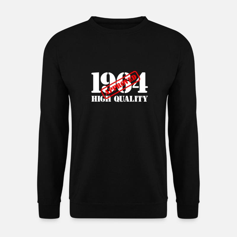 1964 / Geburtstag / Geburtstag 1964 / Qualität - Unisex Pullover - Schwarz