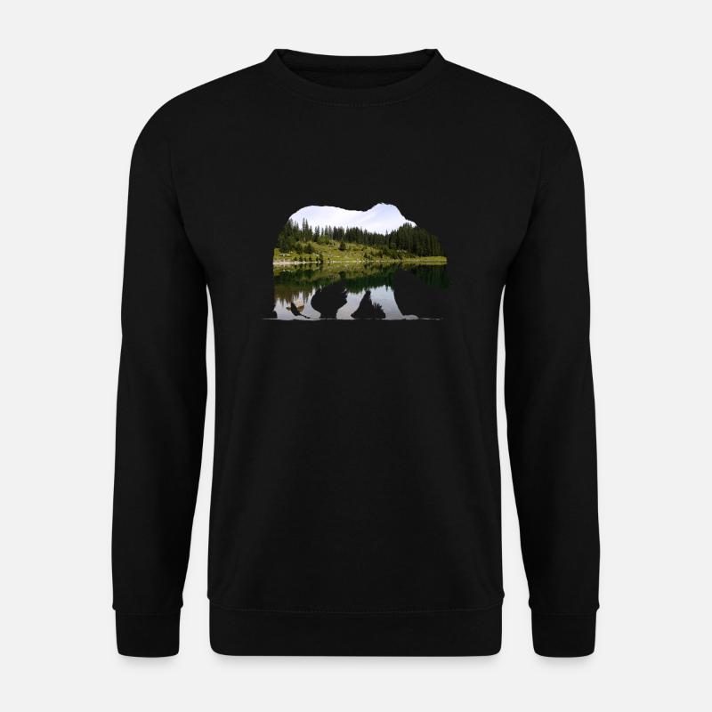 ours - Sweat-shirt Unisexe - noir