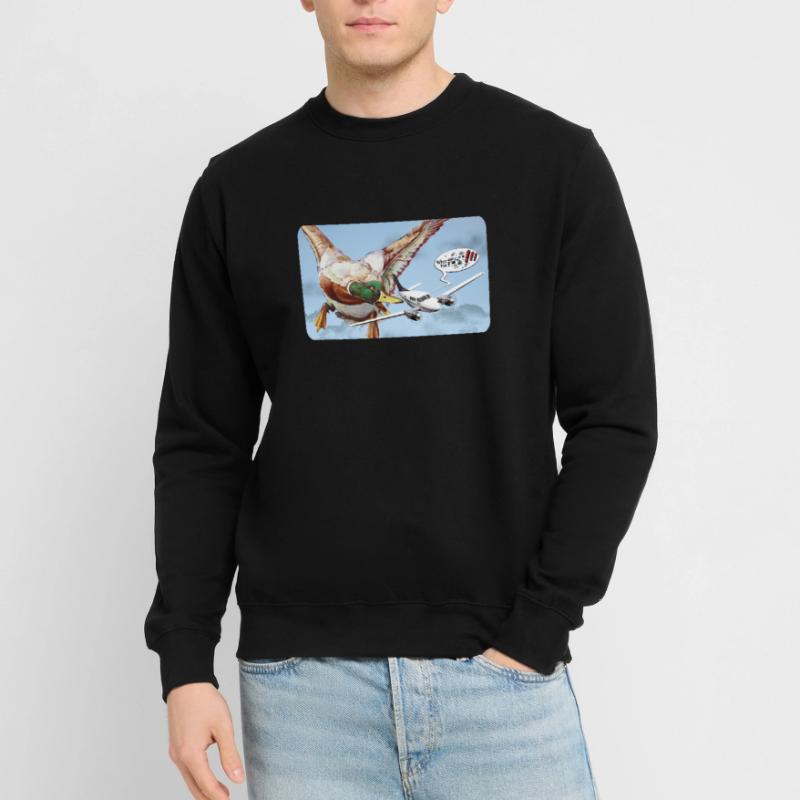 Duck Attack (Version mit Sprechblase) Unisex Pullover