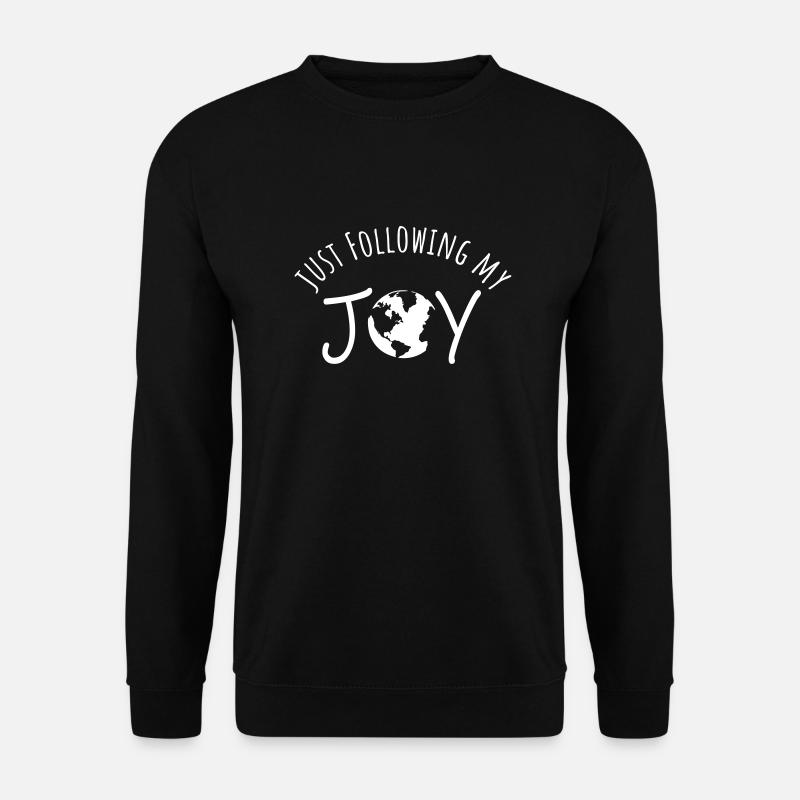 Reisen Urlaub Abenteurer Backpacker - Unisex Pullover - Schwarz