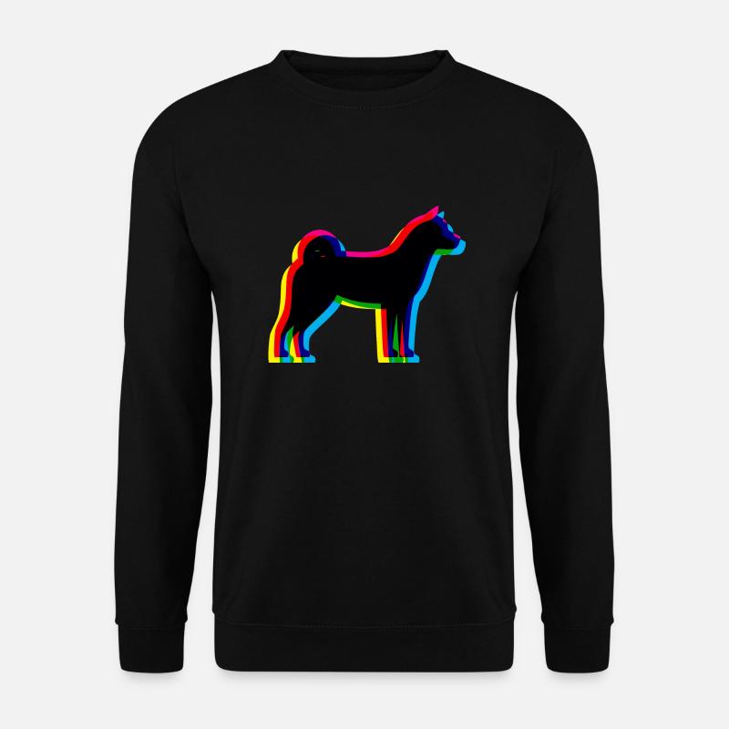 CMYK Akita - Unisex Pullover - Schwarz