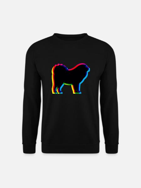 CMYK Tibetdogge / Do Khyi / Mastiff - Unisex Pullover - Schwarz