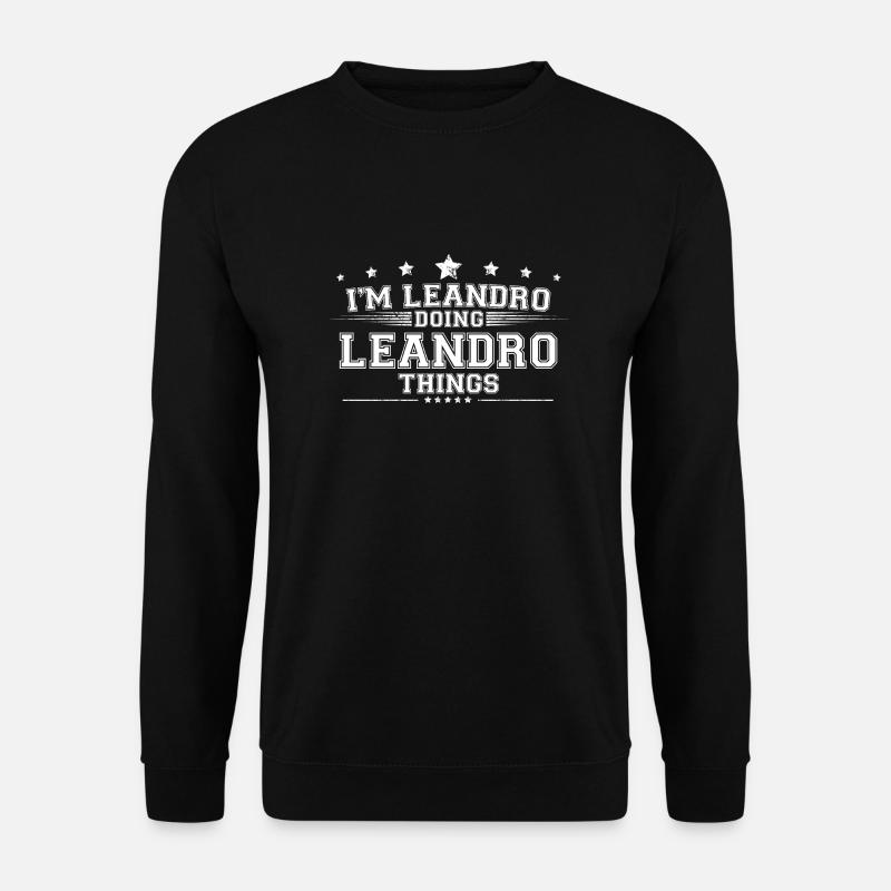 Leandro - Unisex Sweatshirt - black