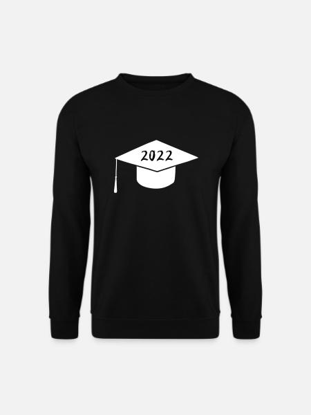 Absolventenhut für Bachelor oder Master - Unisex Pullover - Schwarz