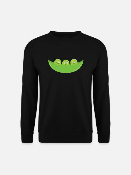 French peas - Unisex Sweatshirt - black