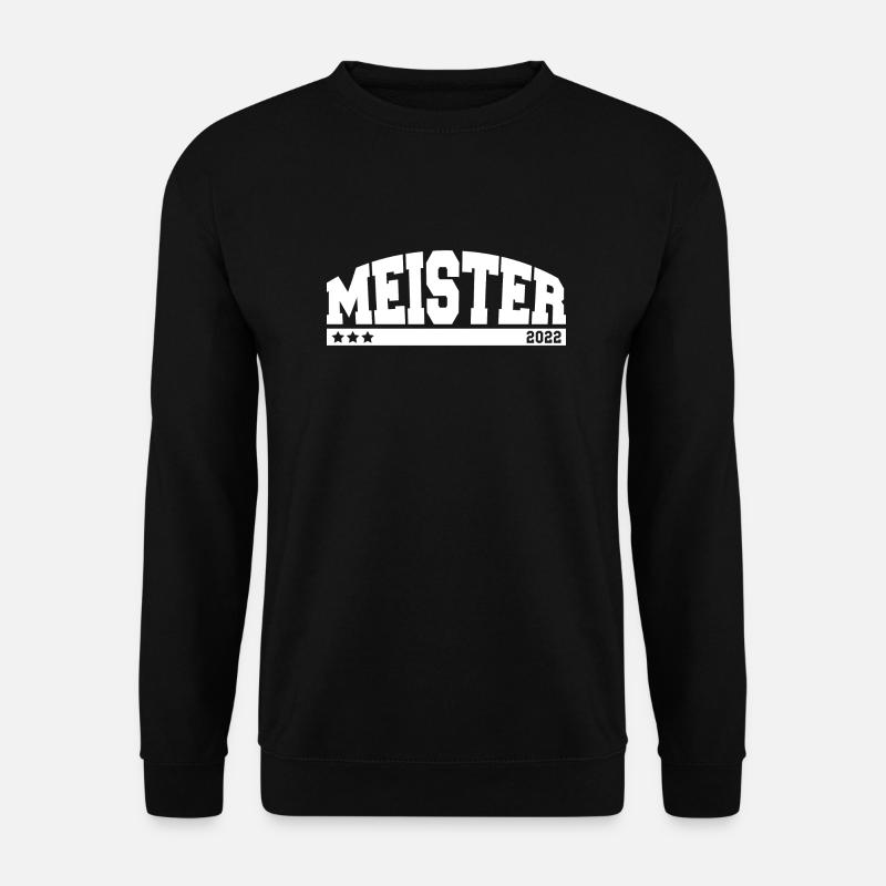 Meister 2022 - Unisex Pullover - Schwarz