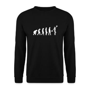 Cheerleader Gift Cheerleader Cheerleader Cheerleading - Unisex Sweatshirt - black - Front - Alina (178cm) & Michal (187cm)