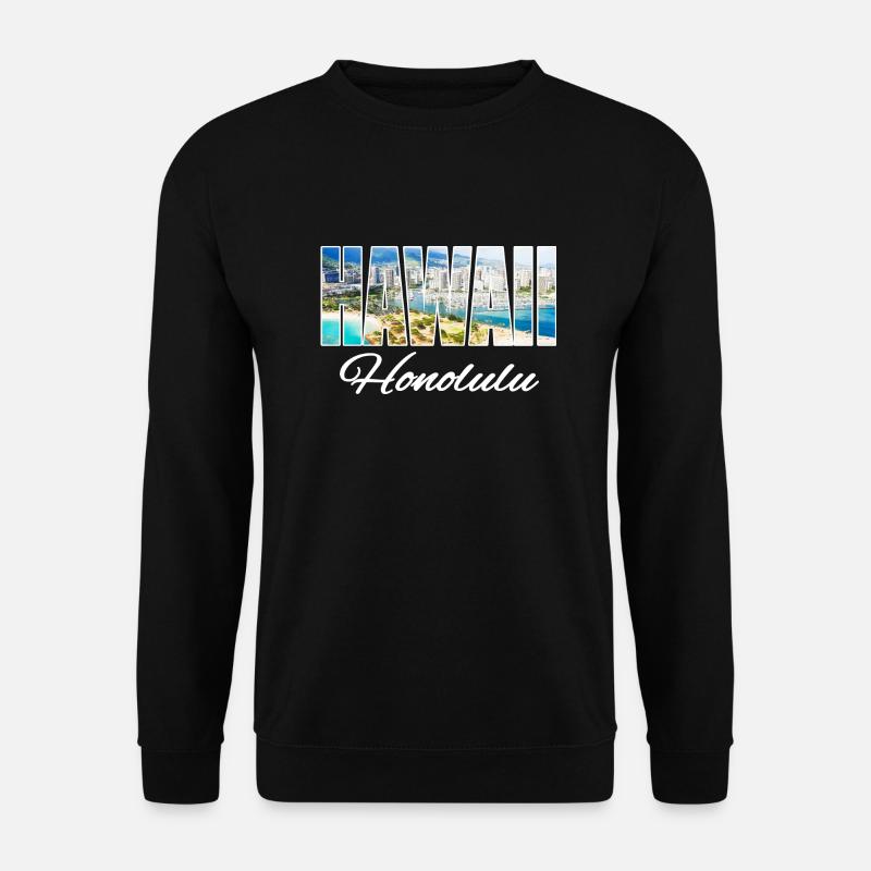 hawaii honolulu - Unisex Sweatshirt - black
