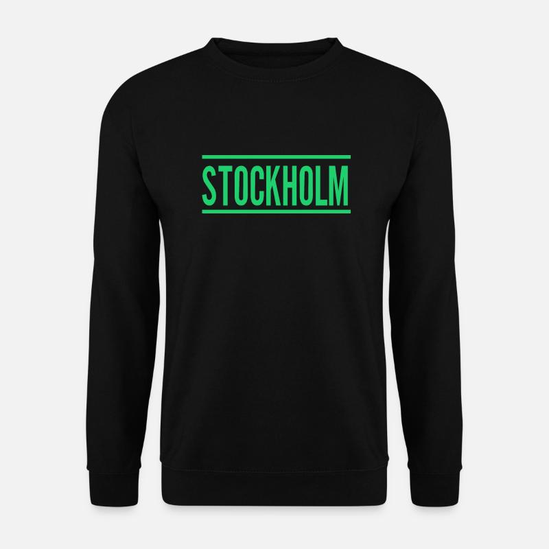 Stockholm - Unisex Pullover - Schwarz