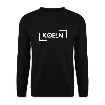 Köln - Unisex Pullover - Schwarz - Vorne - Alina (178cm) & Michal (187cm)