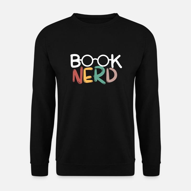 Book nerd - Unisex Sweatshirt - black