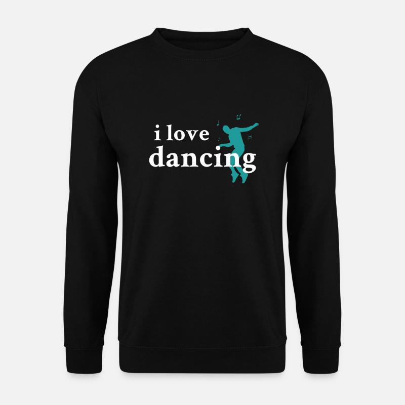Dancing Dance Music - Unisex Sweatshirt - black