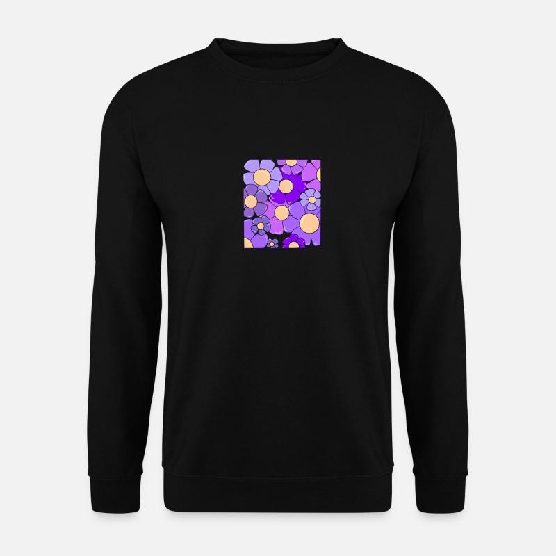 Blumen United - Unisex Pullover - Schwarz