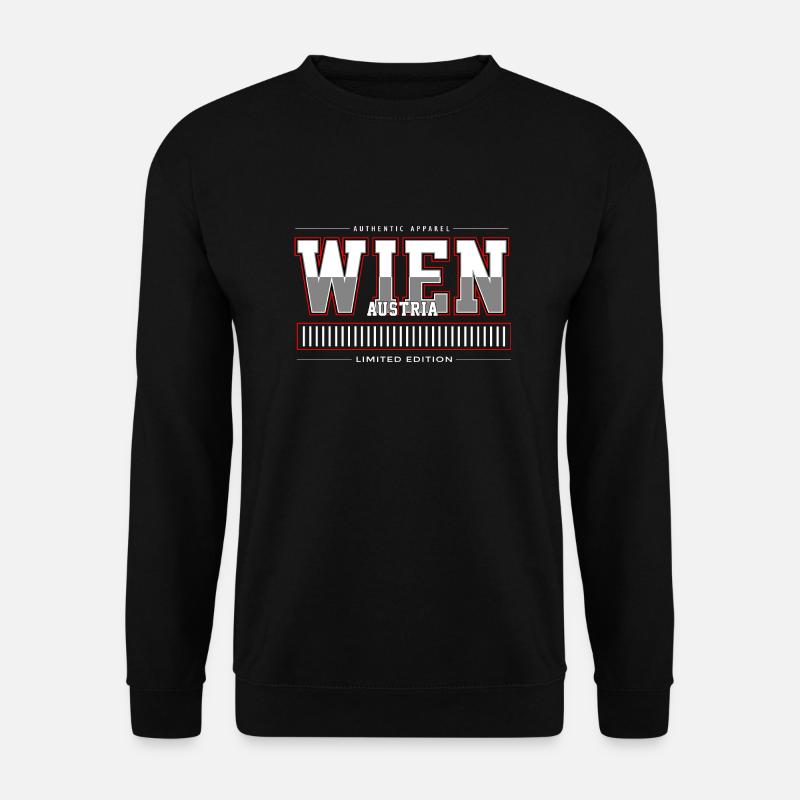 Vienna - Unisex Sweatshirt - black