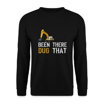 Excavator digger fun gift for kids - Sweat-shirt Unisexe - noir - Devant - Alina (178cm) & Michal (187cm)
