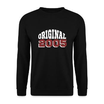 Original 2005 - Sweat-shirt Unisexe - noir - Devant - Alina (178cm) & Michal (187cm)