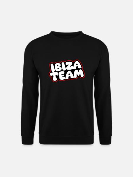 Équipe d’Ibiza - Sweat-shirt Unisexe - noir