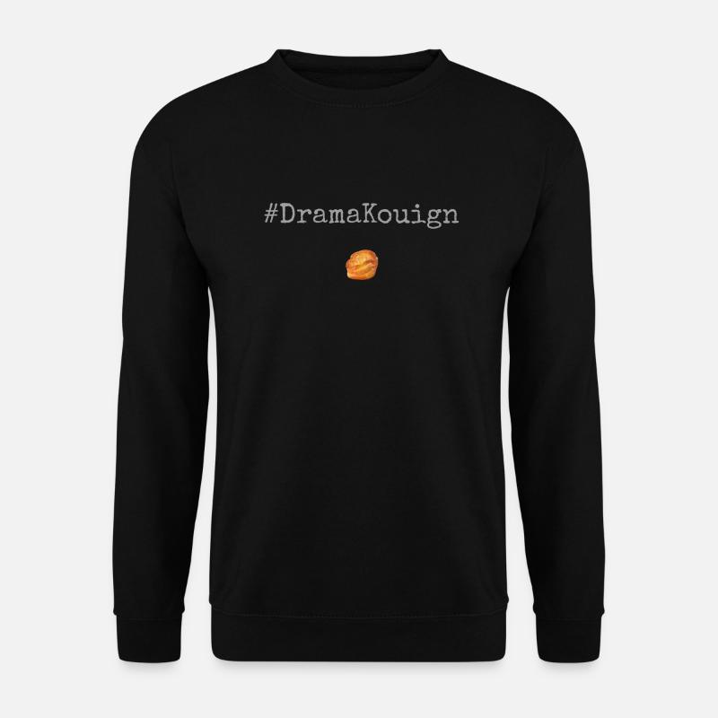 #DramaKouign Grey - Sweat-shirt Unisexe - noir