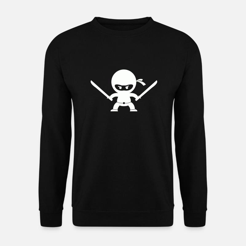 ninja - Unisex Pullover - Schwarz
