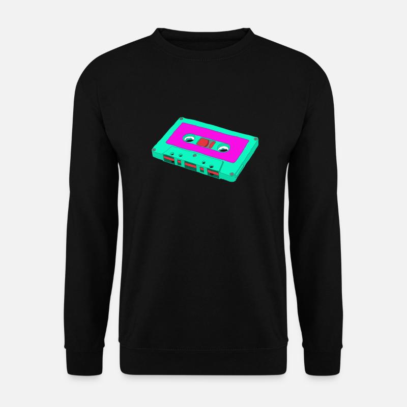 Kassette - Unisex Pullover - Schwarz