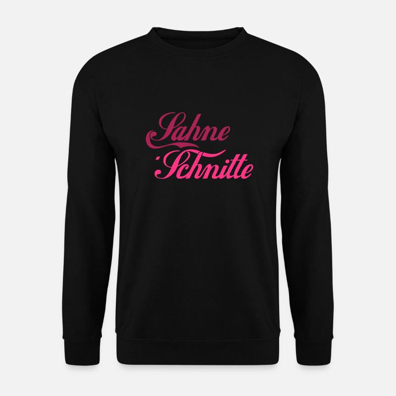 Sahne Schnitte - Unisex Pullover - Schwarz
